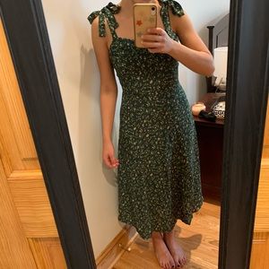 Floral midi dress